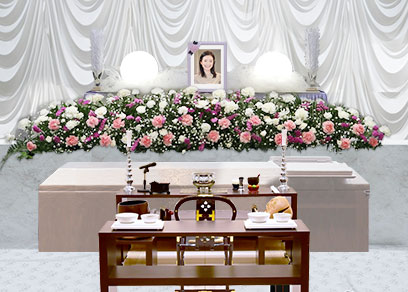 一般葬プラン 祭壇イメージ