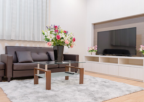 長坂式典センターの内観イメージ