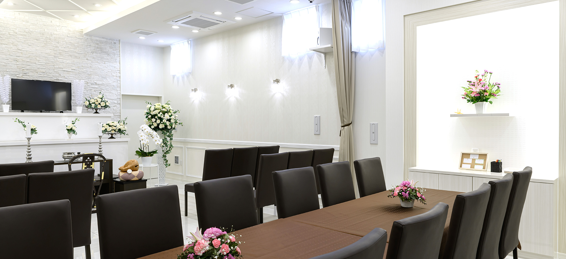 家族葬の長坂 新座野火止 新座の葬儀場 新座野火止の内観写真