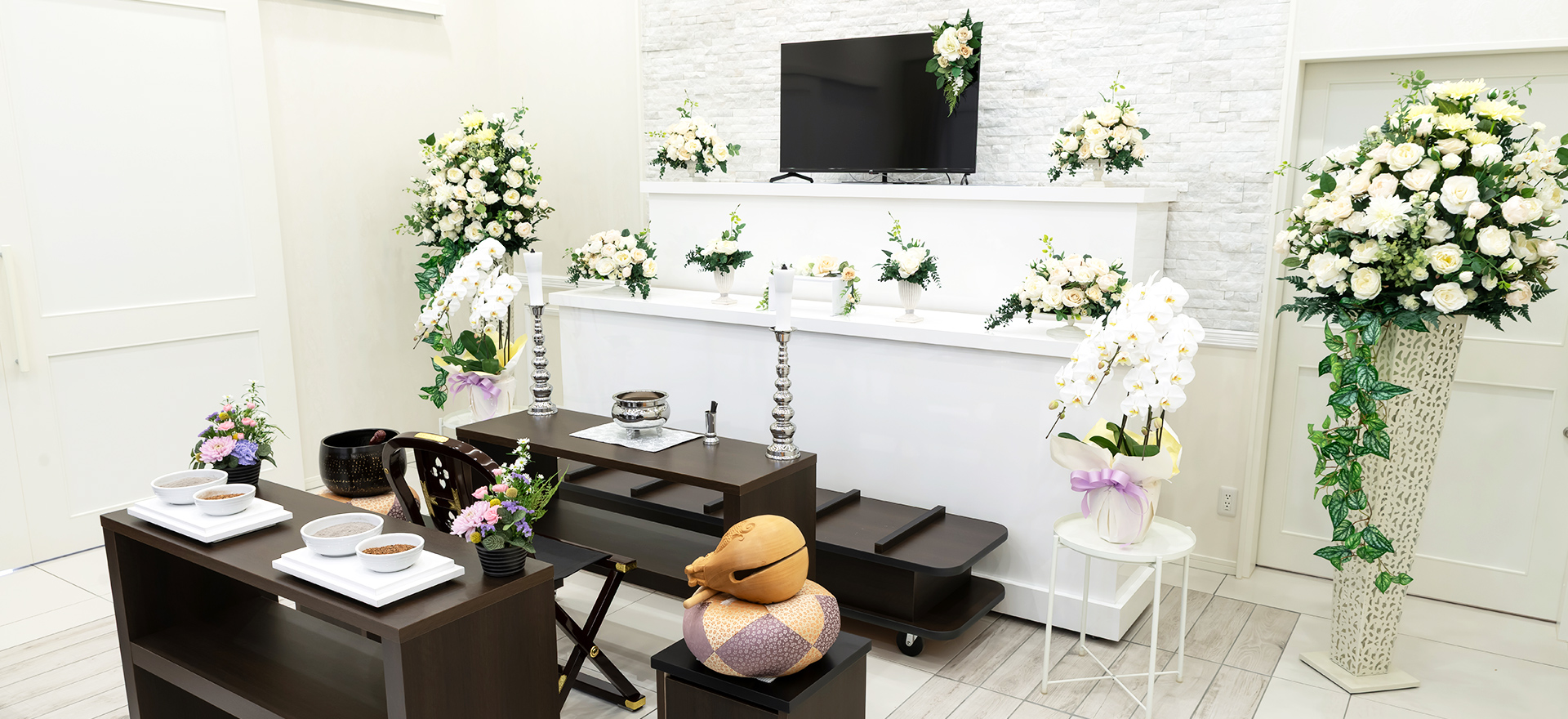 家族葬の長坂 所沢上新井 所沢の葬儀場  所沢上新井の内観写真