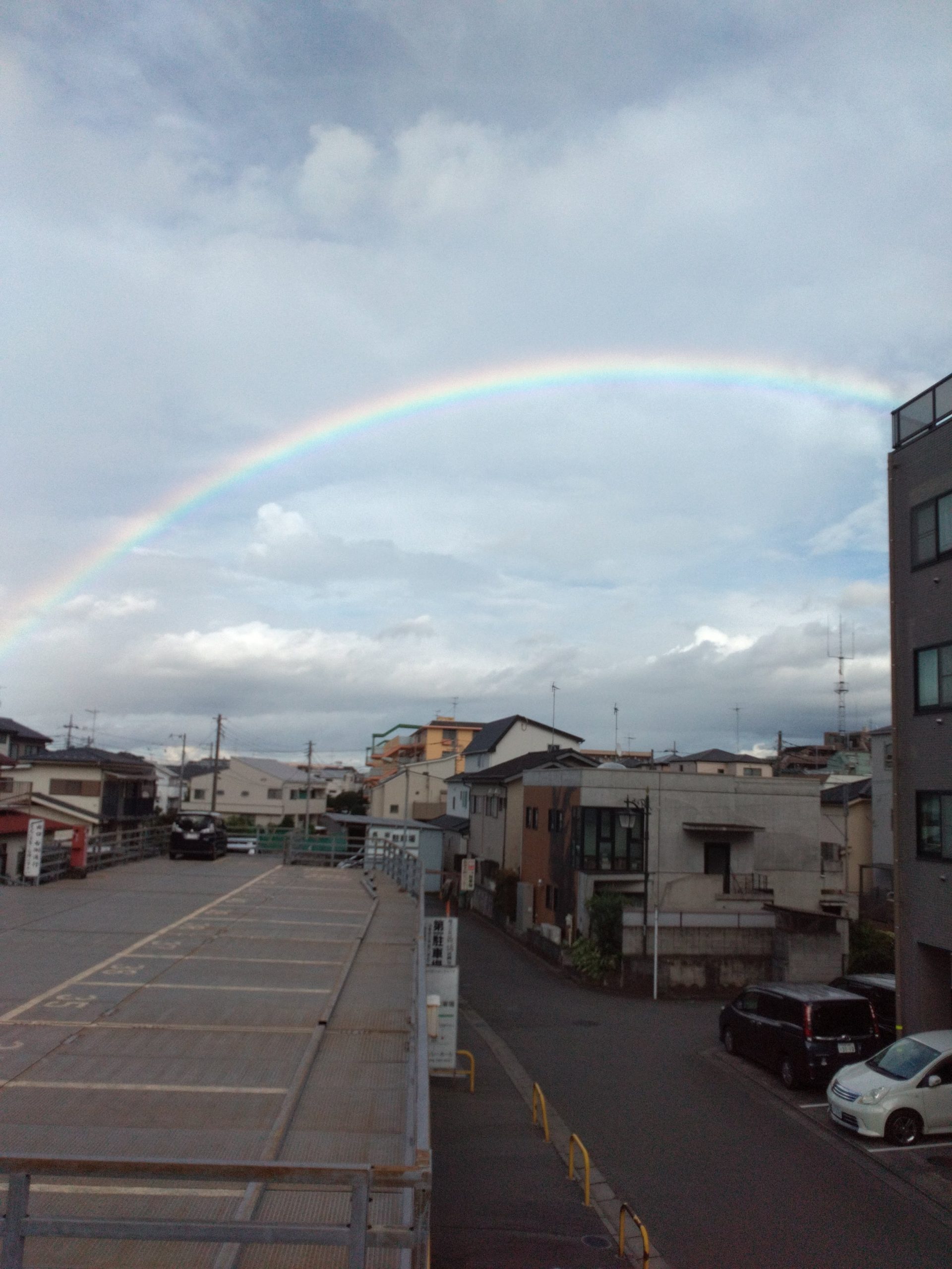 二日前の東の空のイメージ画像