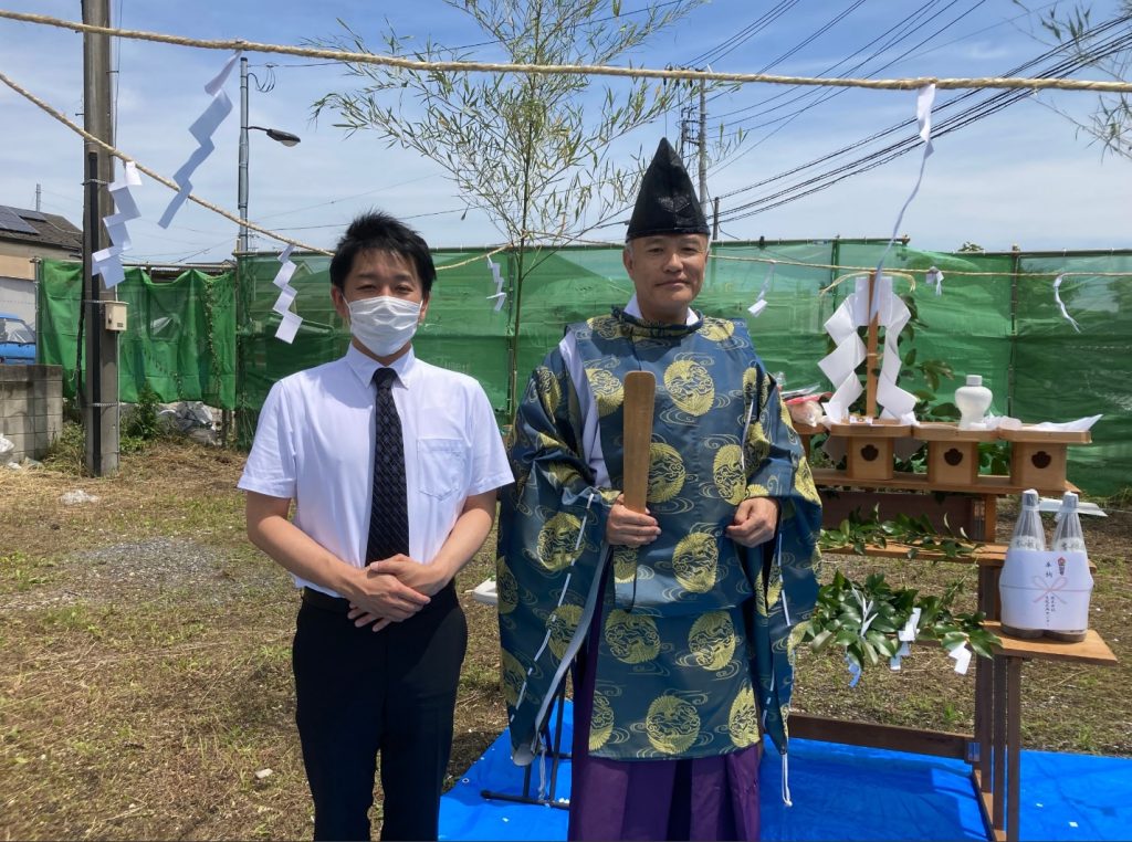 家族葬の長坂、武蔵村山店地鎮祭